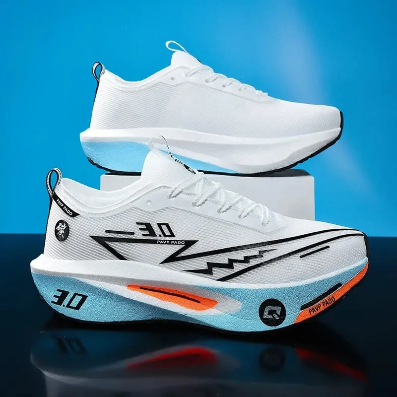 Running Shoes Men Marathon Carbon Board Speciality Sports Breathable Lightweight Nonskid Women's Comfortable Athletic Sneakers