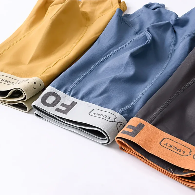 2025 erkek pamuklu iç çamaşırı boksörler nefes streç külot şort yumuşak erkek erkek gençlik Boxershorts büyük boy külot XL-9XL