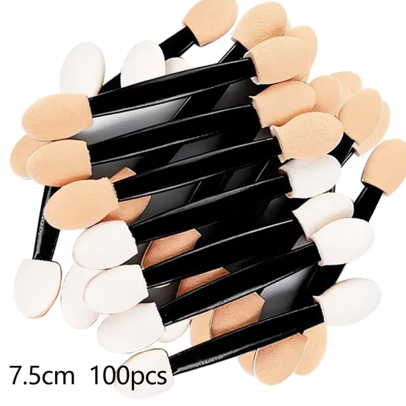 10/30/300pcs Double Ended Eyeshadow Brush Eyeshadow Applicators 6.2cm Makeup Sponge Brushes For Women Cosmetic Beauty Tool — image 13
