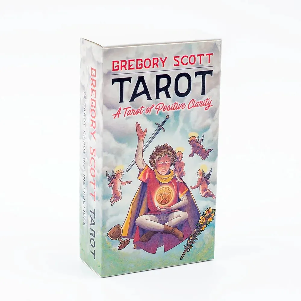 Gregory Scott Tarot 78-Card Deck tafelbladkaarten van groepsspellen voor feesten Precognition & Divinatio Oracle Set 11,1 * 6,1 cm — image 1