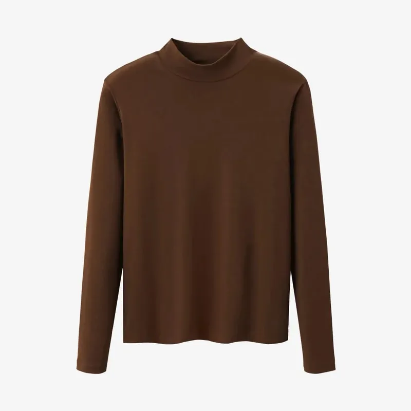 AS AW26 Velvet jumper dress with side pockets + Jersey basic mockneck — image 9