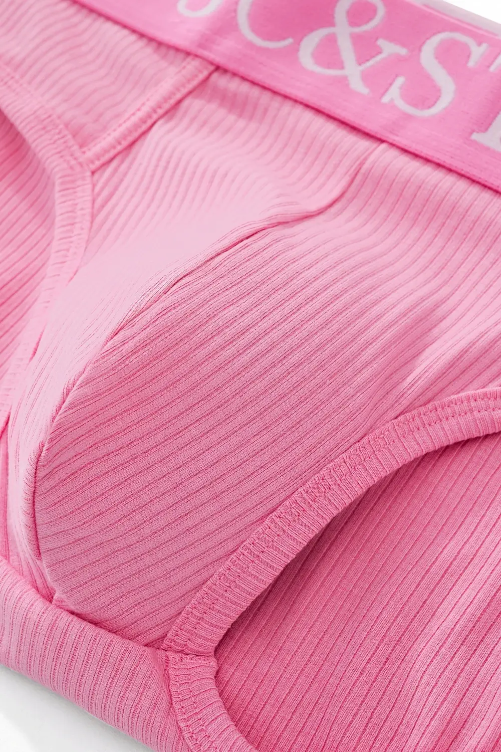 Cuecas masculinas atléticas com design de corte alto, cuecas de algodão com nervuras, conforto esportivo para homens, biquíni deslizante, tanga