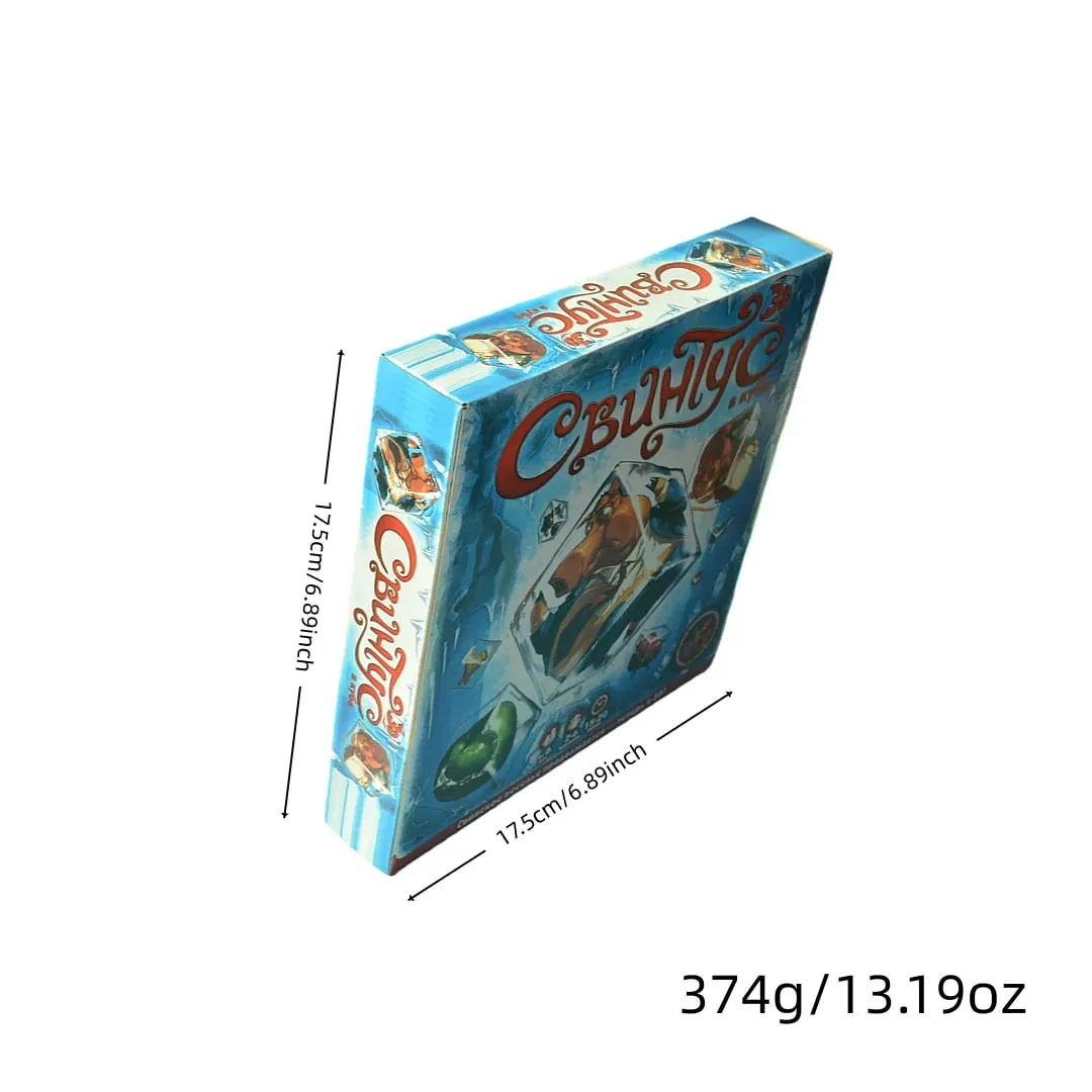 Swin-Tus Russian Version Board Game Tabletop Game Interactive Game Card Game Ideal Game for Parties Suitable as a Gift — image 3