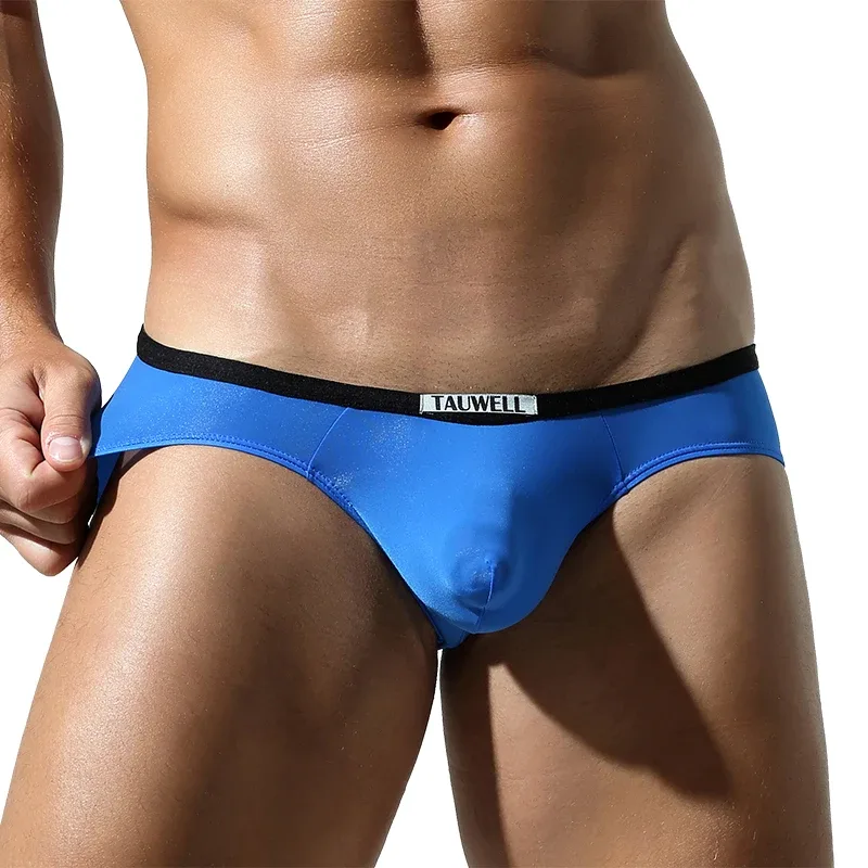 Men's Low-Rise U-Pouch Ice Silk Thin Breathable Transparent Men's Briefs — image 3