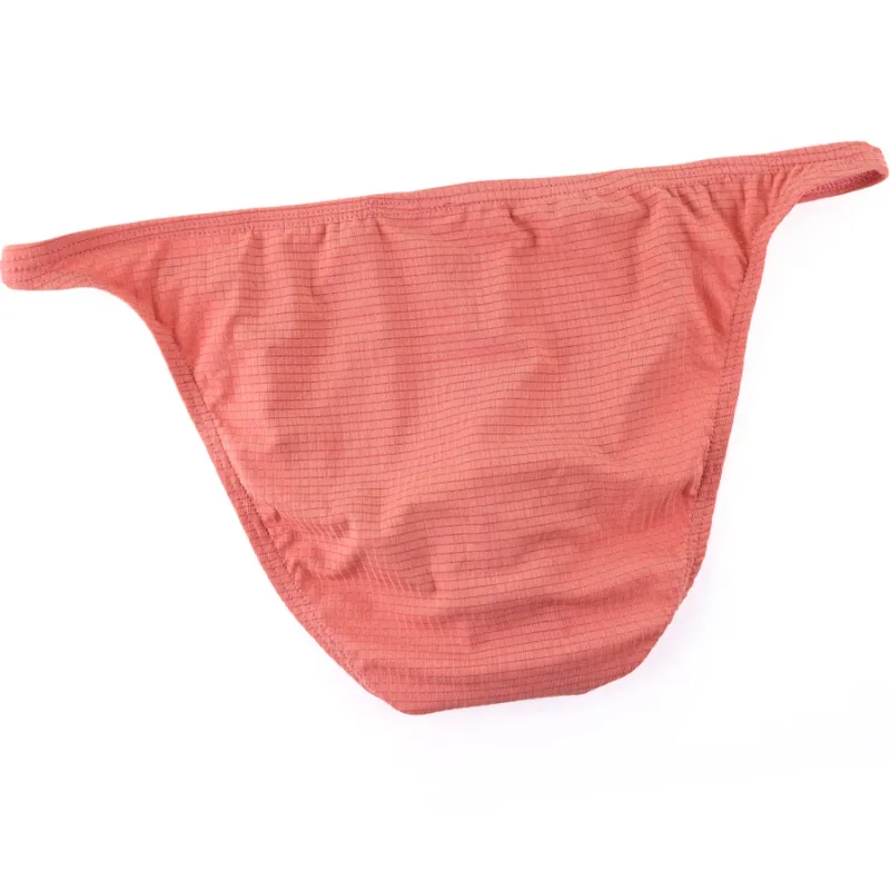 Cuecas de biquíni masculinas, roupa íntima sexy, calcinha gay, confortável, bolsa para pênis, slip hombre, cuecas masculinas, malha de nylon, secagem rápida, ht116