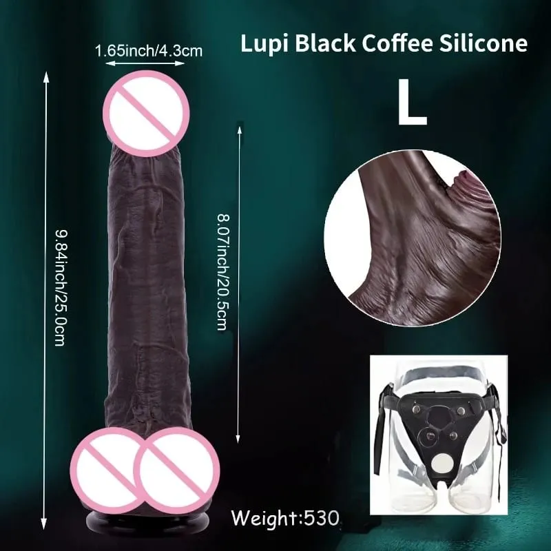 Wearable Strapon Penis for Women Super Long Huge Silicone Dildo Anal Plug Vaginal Adult Standard Size Strap Sex Toys for Wome18n