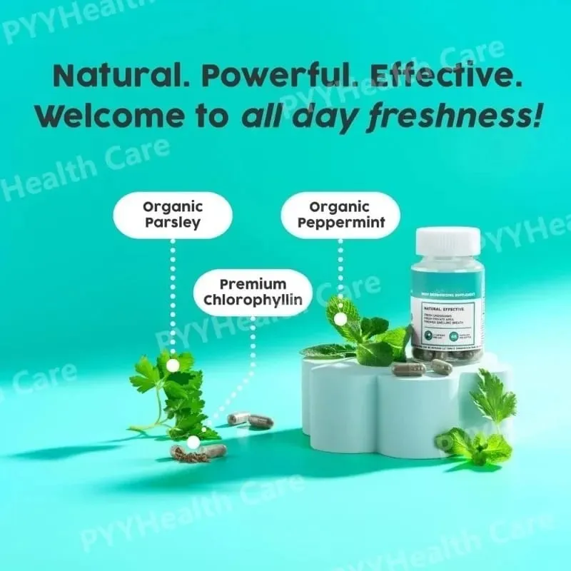 Chlorophyll Capsules Natural Plant-based Supplement Contain Herbal Ingredients for Digestion Support & Gut Health Skin Health — image 5