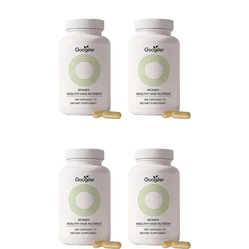 Women Hair Growth Support Capsules with Biotin Zinc Selenium Vitamins A C D3 E for Stronger Healthy Looking Hair 120 Capsules — image 10