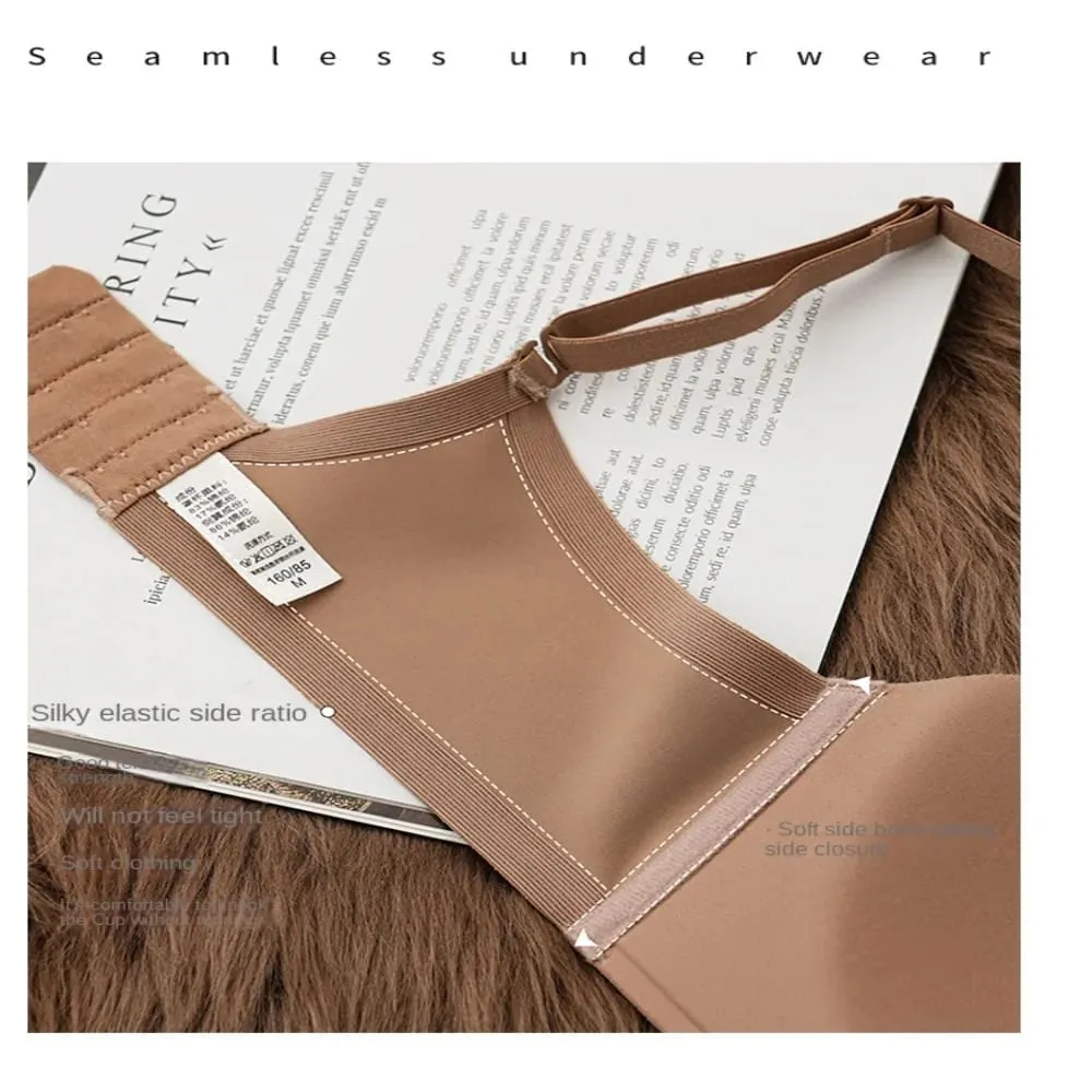 Soft Comfort Wireless Bra Thin Cup Breathable Fabric Seamless Bra Elastic Material Elastic Tube Top Bras Lingerie Beauty