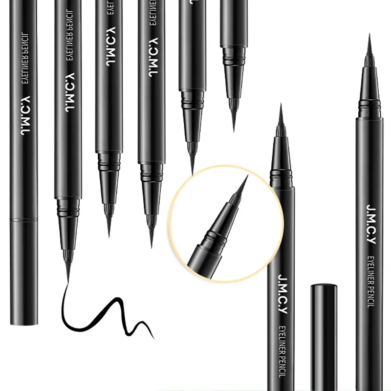 1 Pcs Black Color Eye Make-up Liquid Eyeliner Lasting Waterproof Non Fading Beauty Makeup Tools Quick Dry Non Halo Dye Eyeliner