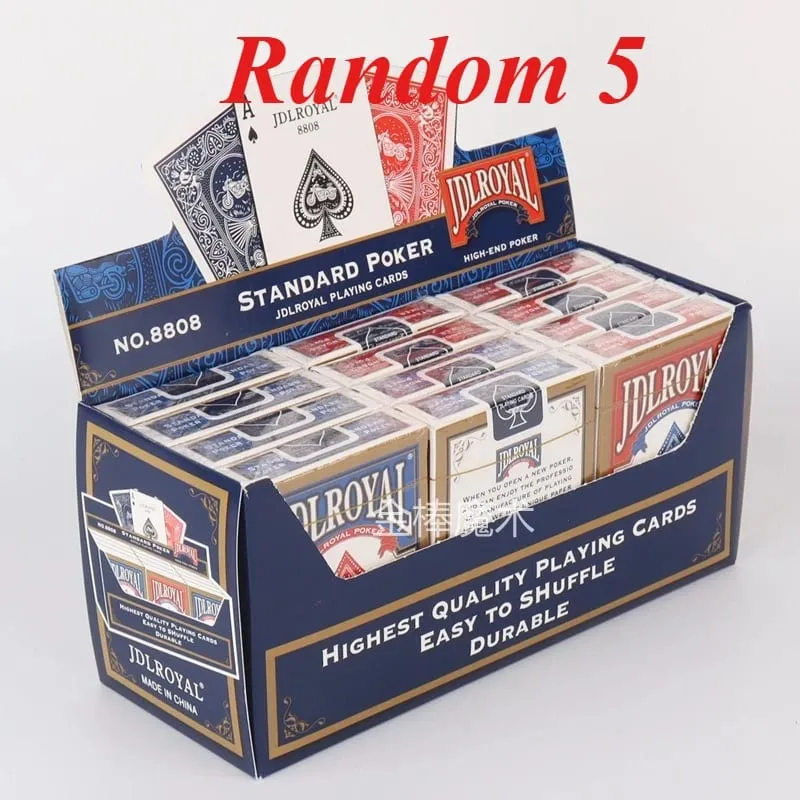 Standard Poker Playing Cards No.8808 Durable Smooth Shuffle Paper Card for Party Game Magic Trick Board Game