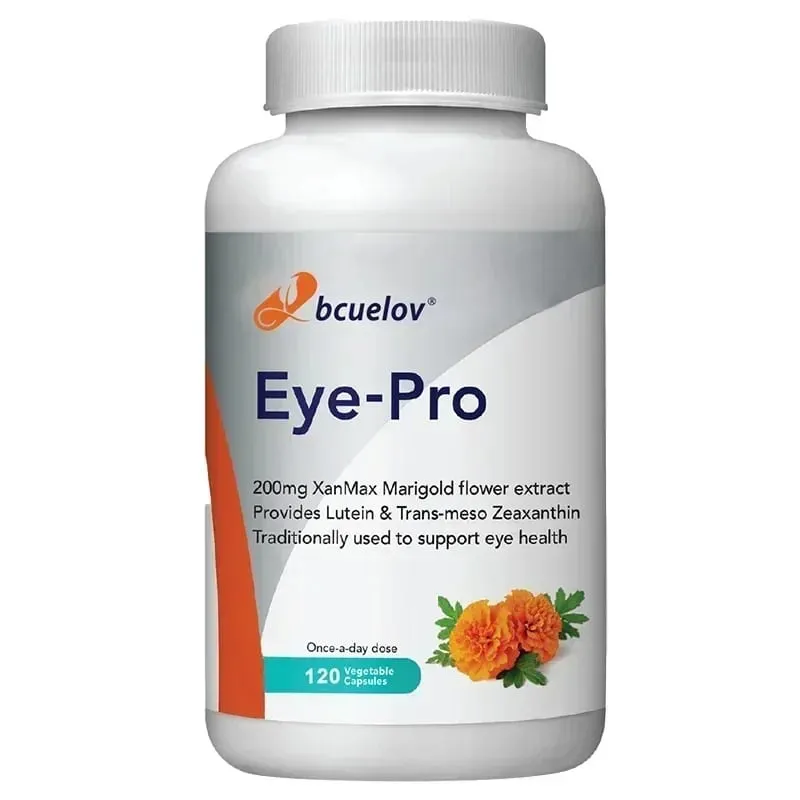 Lutein Capsules - with Zeaxanthin Extract - Supports Eye Health Helps Relieve Eye Strain Improve Vision Health