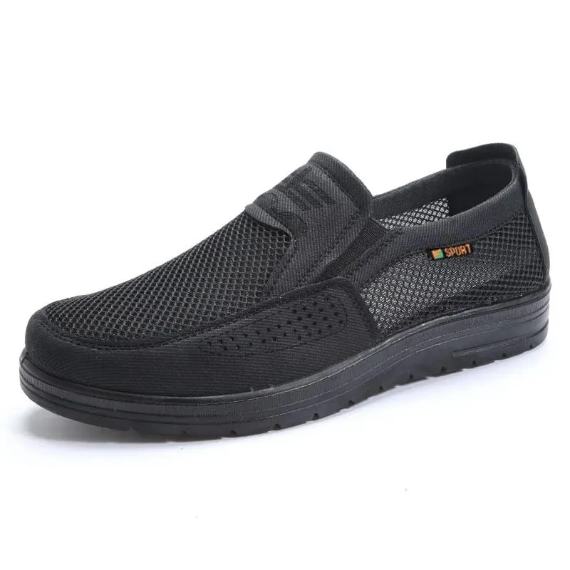 Chaussures pour hommes 2025 été baskets décontractées respirant maille semelle épaisse abordable livraison gratuite — image 3
