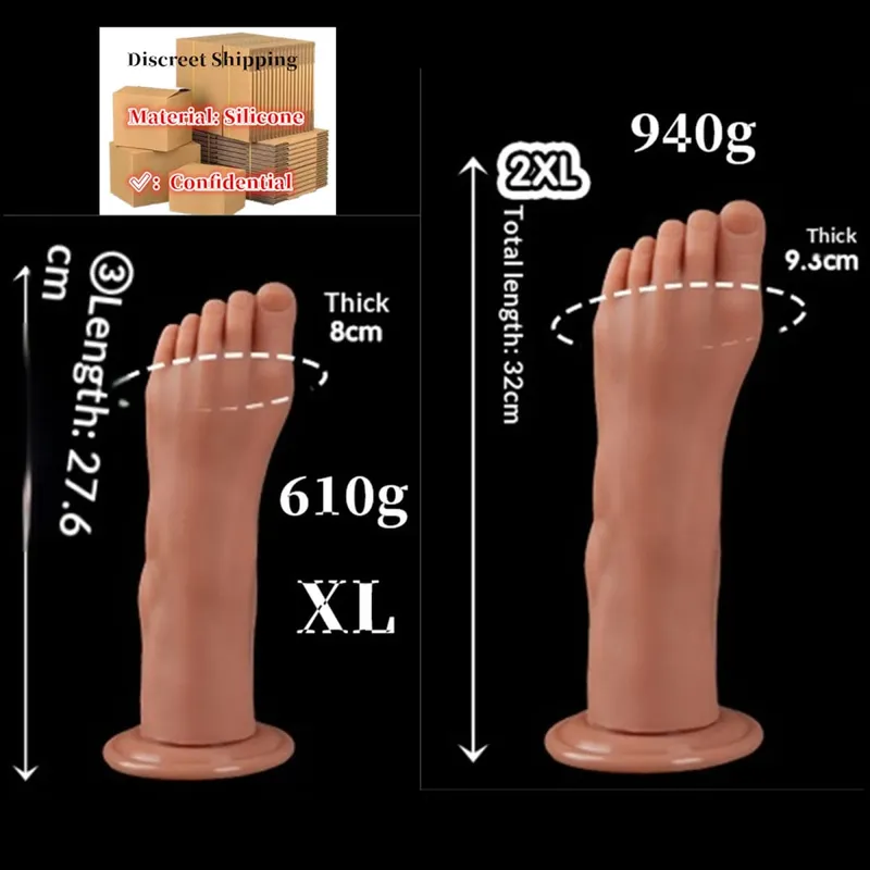 Pés estilo anal plug grande silicone bunda buttplug profundo masturbador vibrador dilatador estimulador anal vibrador adulto brinquedo sexual para mulher 성인용품