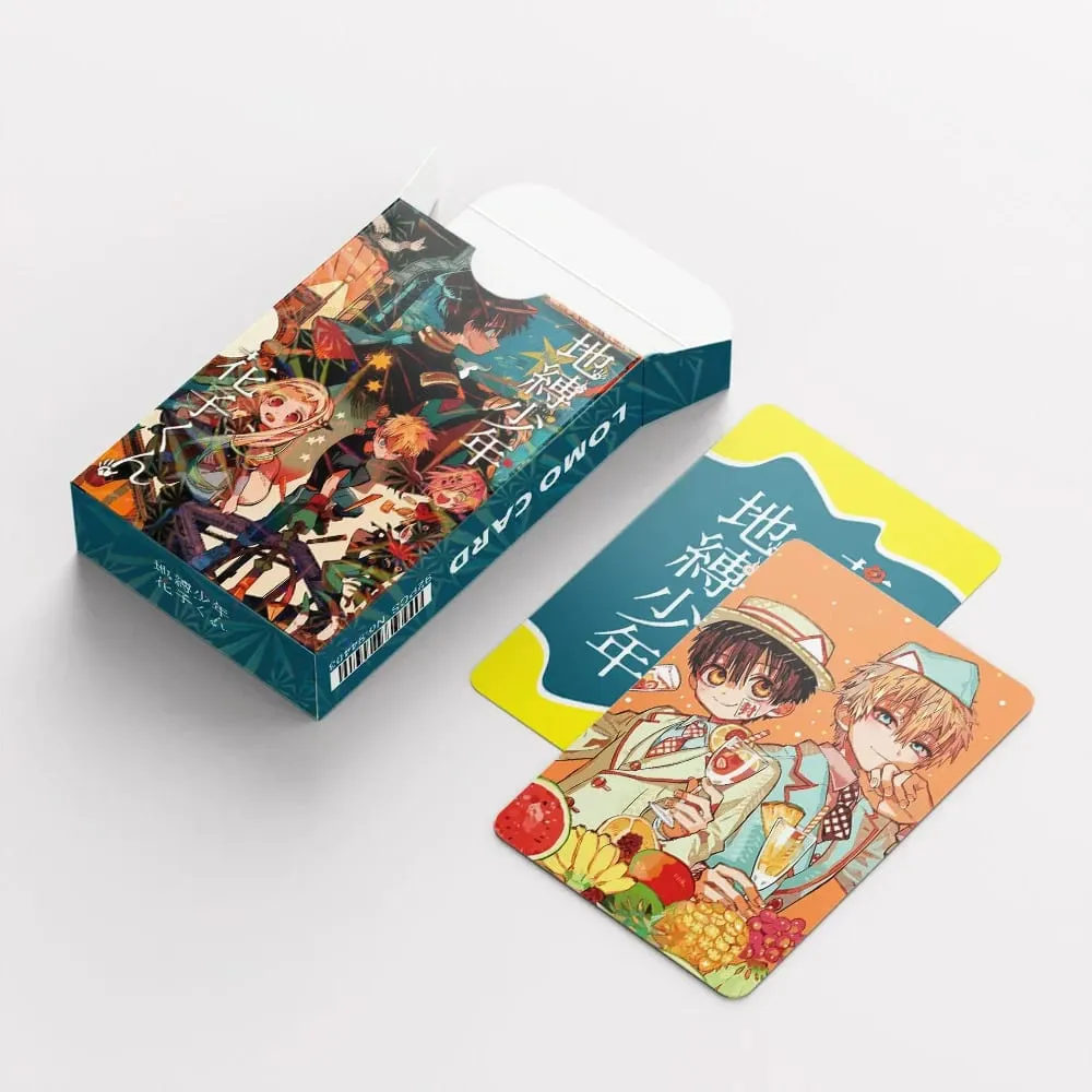 92PCS Toilet-Bound Hanako-kun Lomo Cards Set Anime Character Photocards with Decor Stickers Fans Collection Decor Gift