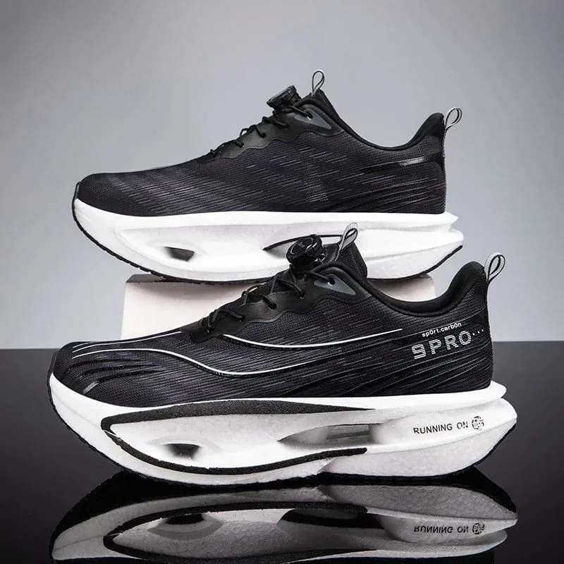 2026 Running Shoes Carbon Board Marathon Men Sports Breathable Lightweight Women's Comfortable Athletic Nonskid Casual Sneakers — image 8