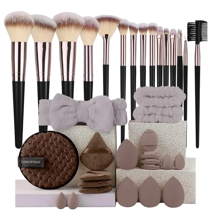 Makeup Brushes Set Professional Beauty Foundation Concealer Powder Eyeshadow Blush Brush Kabuki Blending Cosmetic Beauty Tool