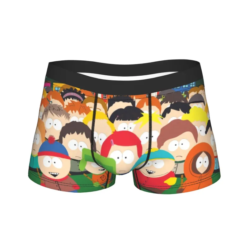 Man Souths Parked Kenny Cartoon Boxers HumorousGift Underwear Boxer Briefs