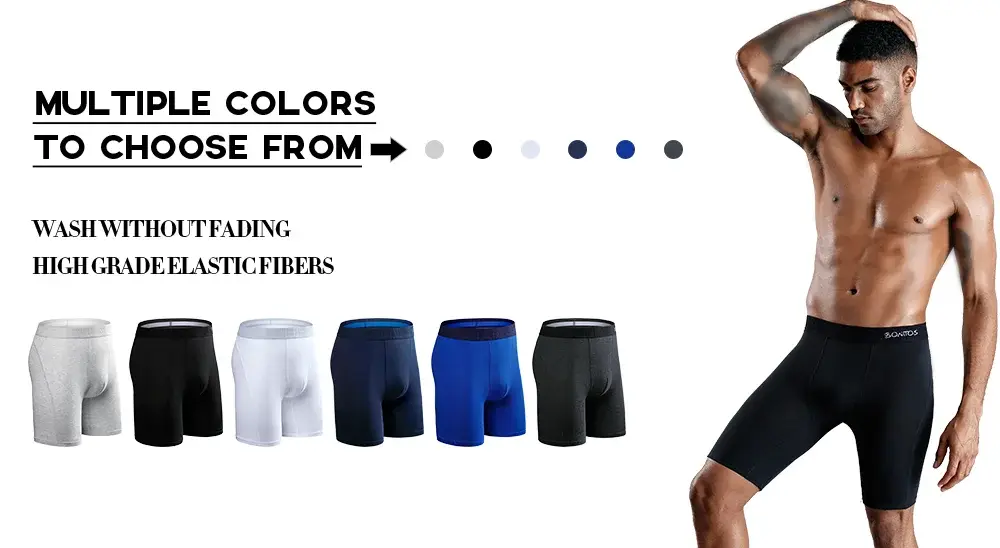 5Pcs Bamboo Fiber Men Underpants Maunidias Boxer Briefs Letter Elastic Waistband Underwear Mens Boxers Solid Color Men's Panties — image 13