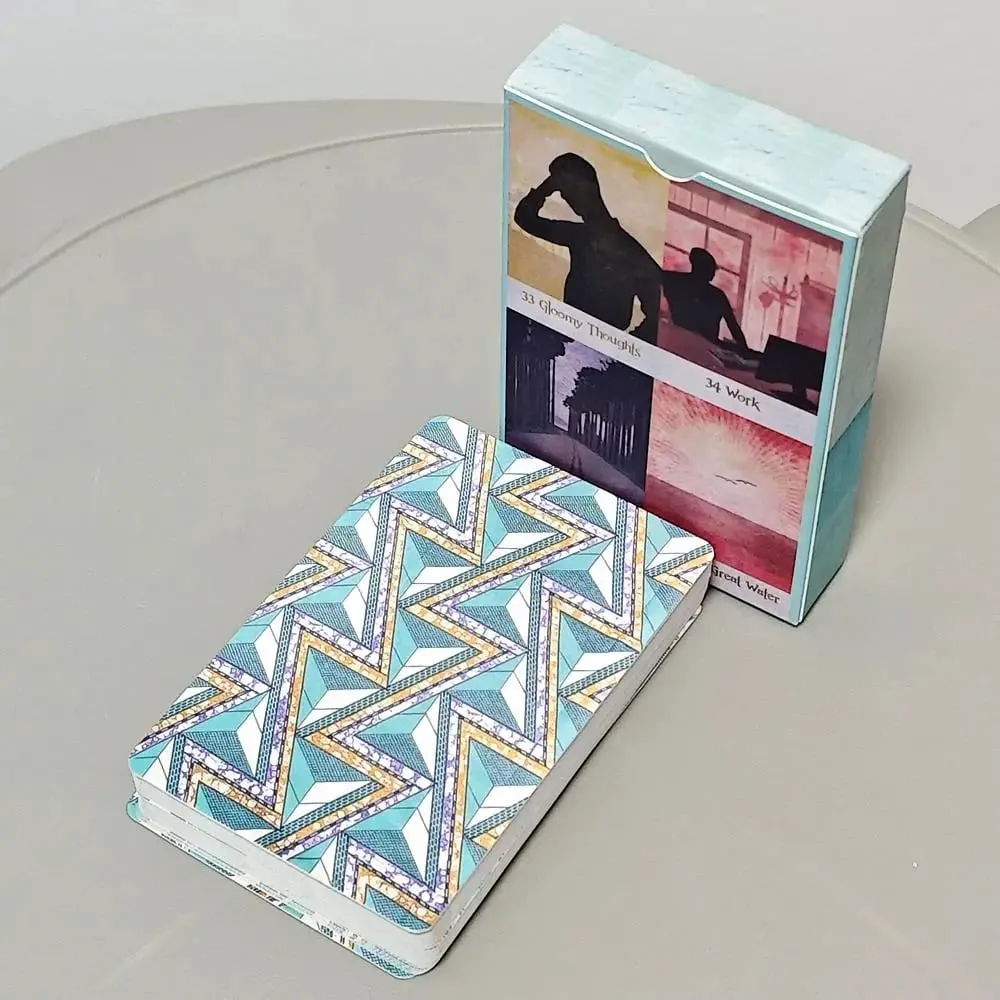 Rainbow Kipper Deck Tradition and Contemporary Art Merge 38 Pcs Kipper Cards 9*6cm
