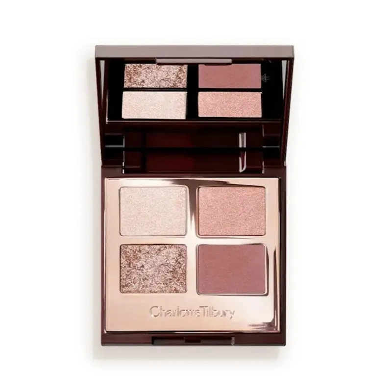 Charlotte Tilbury Hollywood Flawless Liquid Highlighter hidrata a paleta da pele acetinado-fosco Shimmer Metallic Acabamentos Maquiagem