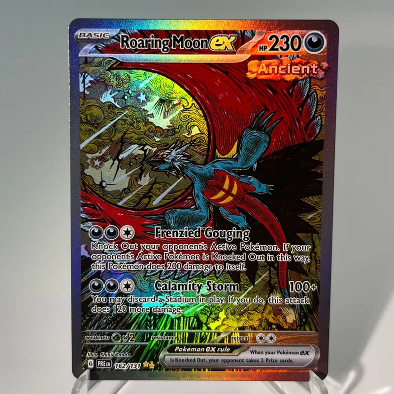 Prismatic Evolutions PKM Cards PTCG5-A GX Rainbow Umbreon Sylveon Leafeon ex Rare Collection Battle Toys Gifts for Hobbies — image 25