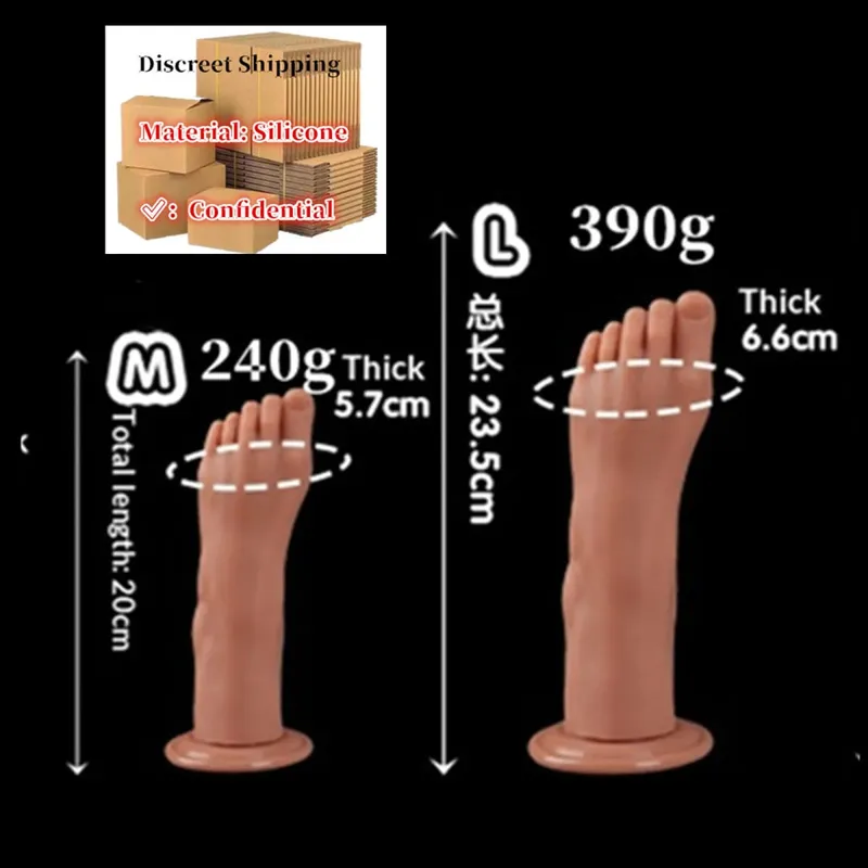 Pés estilo anal plug grande silicone bunda buttplug profundo masturbador vibrador dilatador estimulador anal vibrador adulto brinquedo sexual para mulher 성인용품