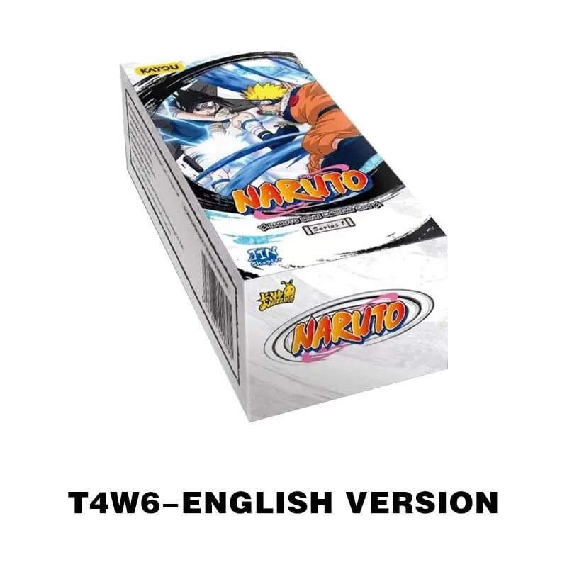 Genuine Naruto English Version Sreies2 T2W9 T4W6 Booster Box Anime TCG Rare CR Ninja World Collection Cards Kids Toy Gift — image 8