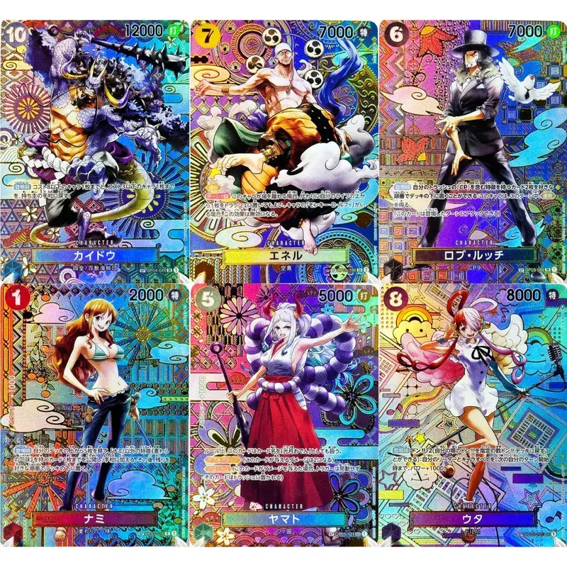 Full Set One Piece Card Game SP Rare Card Complete Collection High Quality DIY Replica Anime Foil Proxy Card [English/Japanese]
