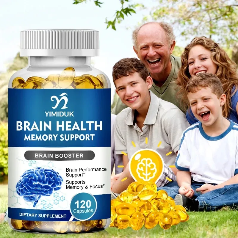 Pure Brain Health Supplement with Phosphatidylserine for Concentration Memory Clarity & Focus Boosts Learning & Sharp Mind — image 7
