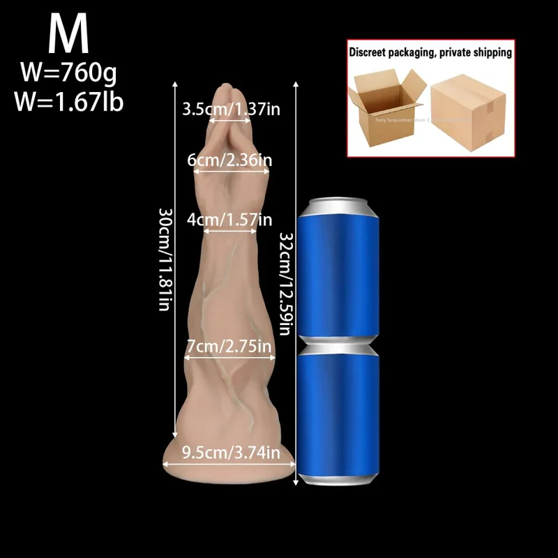 Enorm silikonfot Butt Plug Thick Ben Dildo Stor analplugg Anal Expander Masturbator Anus Dilator Sexleksaker Vuxenleksak Sexbutik