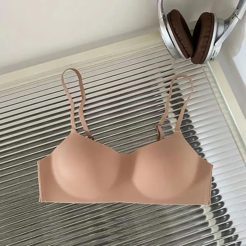Seamless Bras For Women Small Chest 1/2 Cup Push Up Bra Non-Wire Bra Women Support Underwear Sexy Lingerie Female Intimates