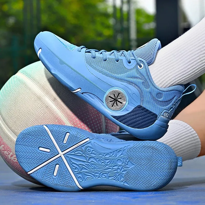 Men's Athletic Basketball Sneakers Breathable Cushioning Non-Slip Wearable Gym Training Running Shoes for Men — image 4