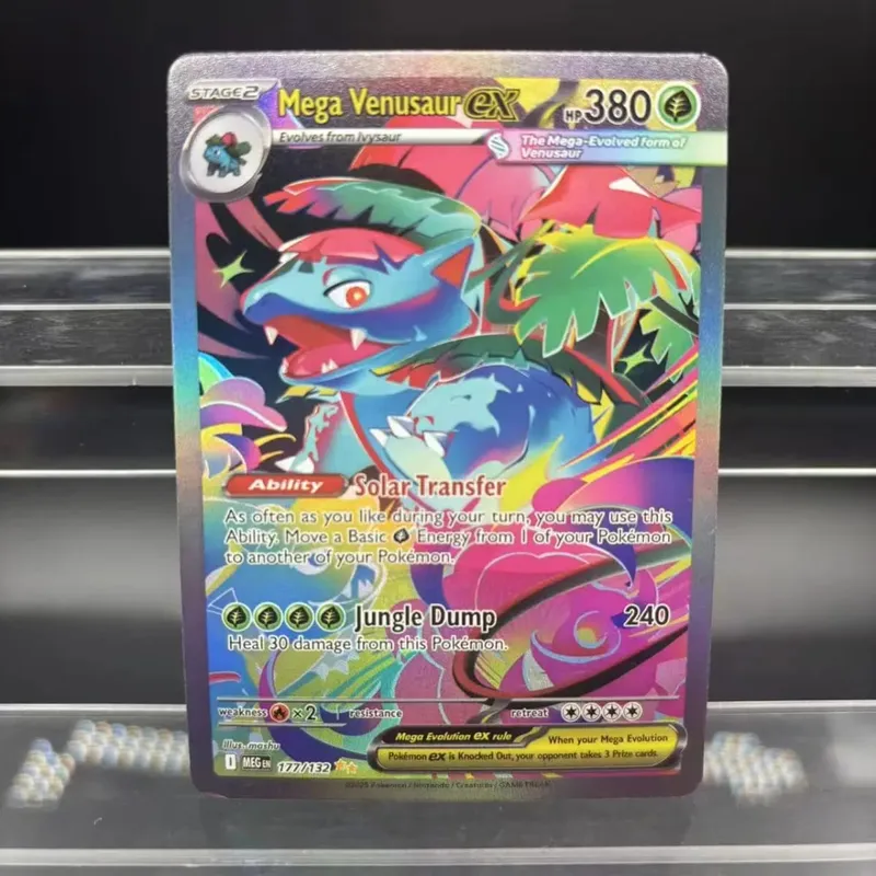 Gør-det-selv samlingskort DK Mega Symphonia Mega Brave Gardevoir Lucario Selvlavet enkeltkort Klassisk spil Anime-kort gavelegetøj