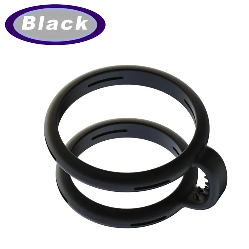 Silicone Semen Lock Ring Male Penis Rings Reusable Delay Ejaculation Erect Long-Lasting Scrotum Cock Ring Adults Sex Toy for Men