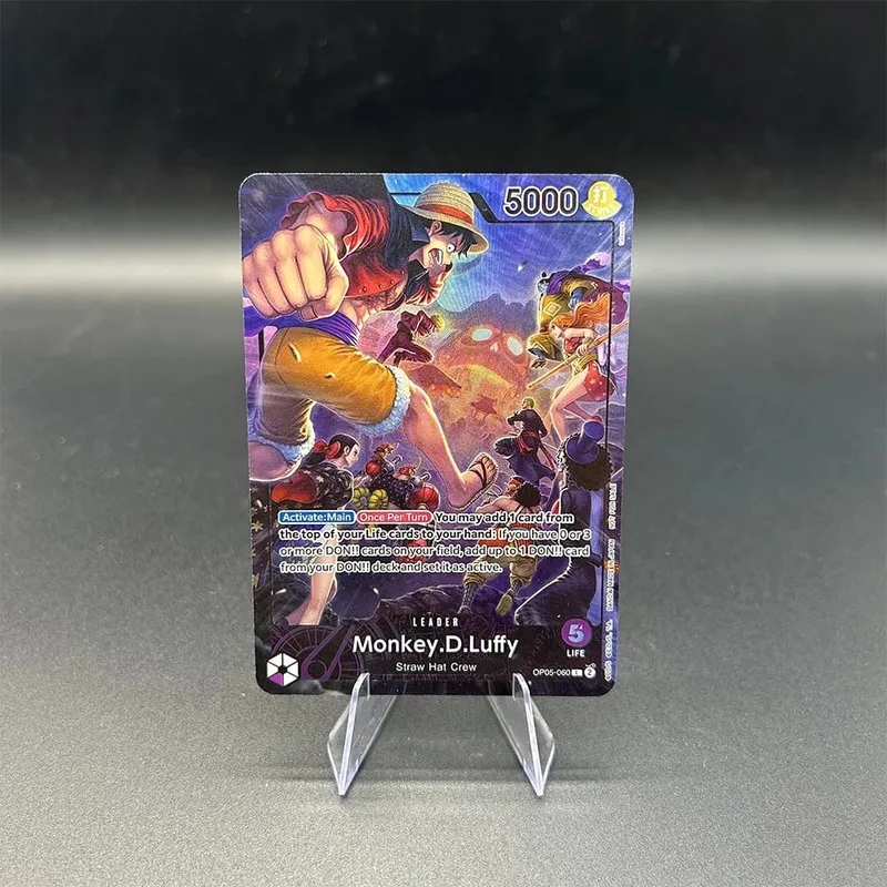 Anime OPCG Collection Card Leader Roronoa Zoro Parallel OP12-020 L Legacy of The Master Card English Full Art Textured Gift Toy