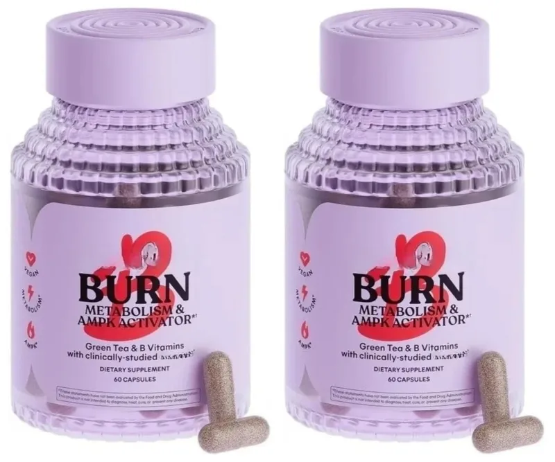 Belly Fat Burning Metabolism AMPK Activating Supplement for Men Women Actiponin Gynostemma Vitamins B6 B12 60 Capsules — image 8