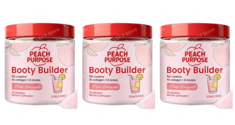 Women’s Collagen Protein Powder with BCAA Creatine Workout RecoveryDrinkforMuscle Tone Skin Support Fitness Nutrition Supplement