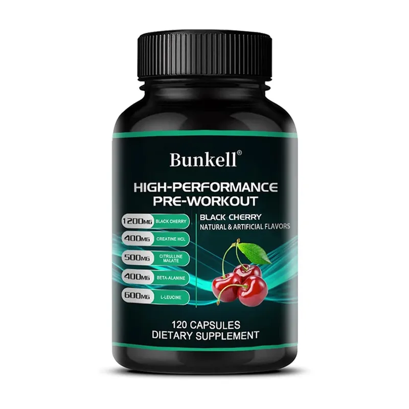 Suplemen Pra-Latihan Bunkell - Asam Amino Creatine HCI Citrulline Malate Beta-Alanine Untuk Meningkatkan Kinerja Atletik — image 9