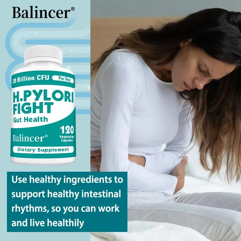 H. Pylori Defense Probiotics 20 Billion CFU - Lactobacillus Reuteri Support Intestinal Balance Digestive System Non-GMO — image 3