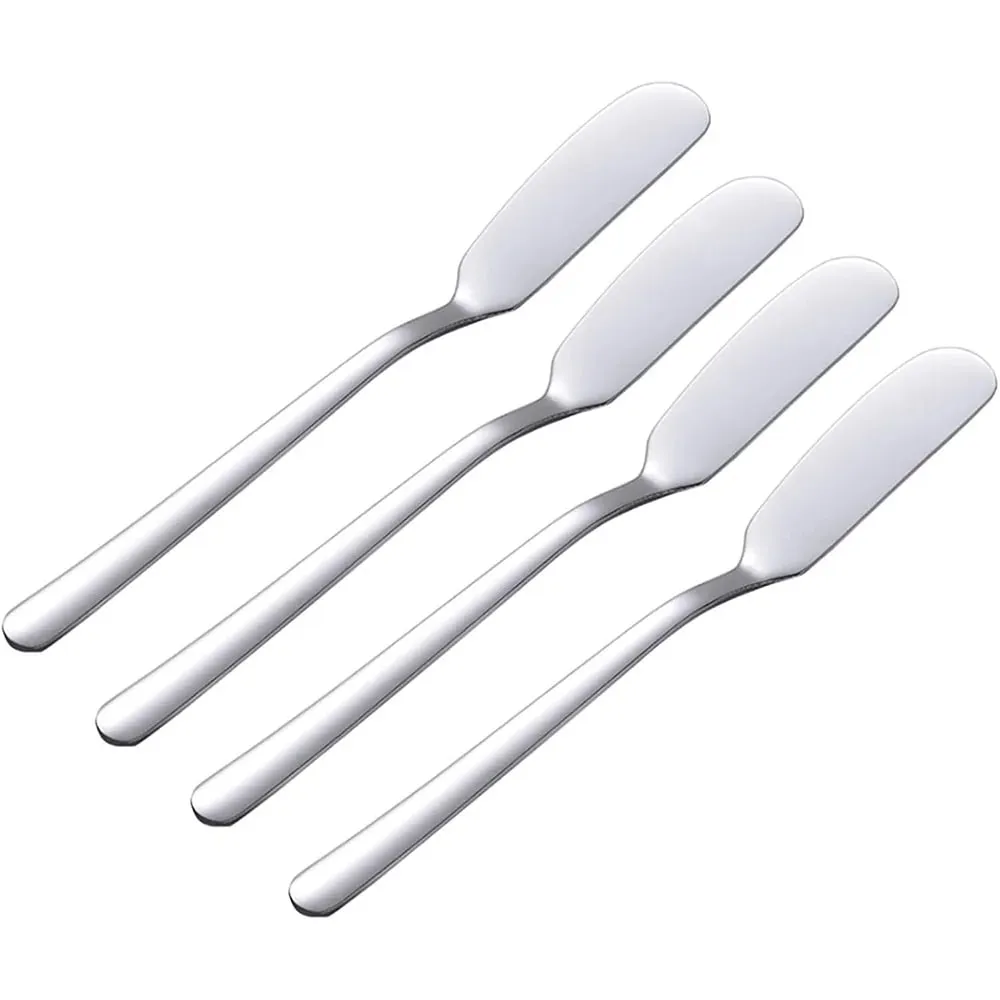 Stainless Steel Cheese Butter Spreader - Multipurpose Knife for Sandwiches Jams Bread Condiments & Appetizers Kitchen Essent — image 11