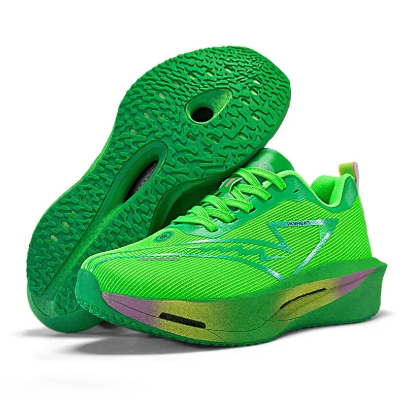Marathon Men Running Shoes Carbon Board Speciality Sports Breathable Lightweight Women's Comfortable Athletic Chunta Sneakers