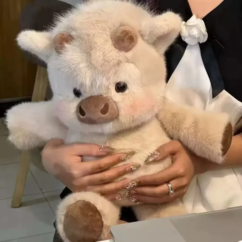 Creative Gift Soft Pig Stuffed Animal Plush Pillow Emotional Support Cute Stuffed Animals Plush 17.7inch Stuffed Toys — image 16