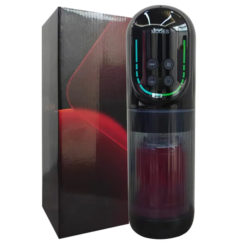 Automatic Thrusting Rotating Male Masturbator Licking Stroker Sucking Blowjob APP control Pennis Pump Adult Sex Toys For Men