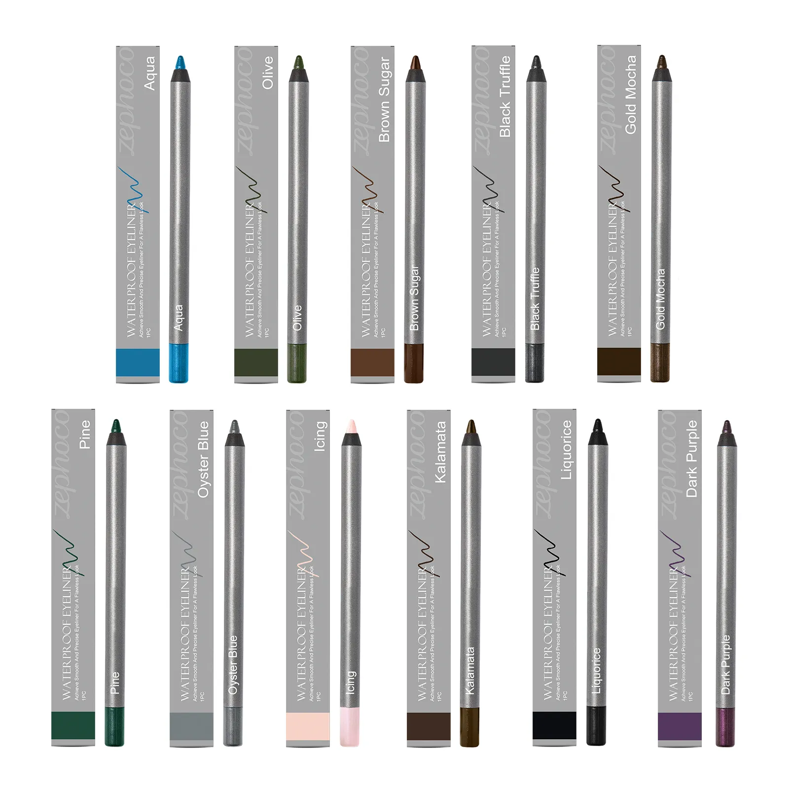 Waterproof Eyeliner Pen Natural Outline Line Quick-Drying Beginner-Friendly Eye Makeup Anti Smudge Eyeliner Eyes Makeup Cosmetic — image 3