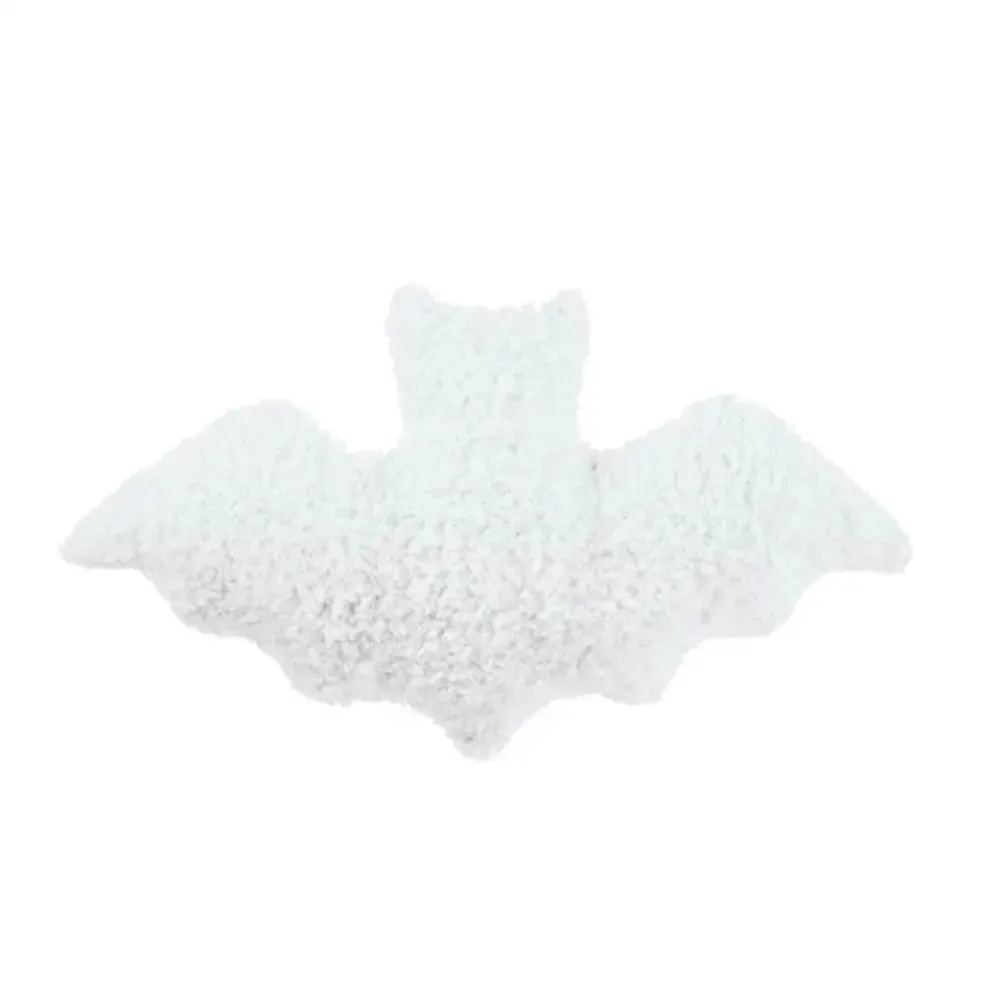 Halloween Material Bat Pillow Black White Brown Halloween Theme Bat Modeling Pillow Soft Fabric Gothic Bat For Girls — image 10