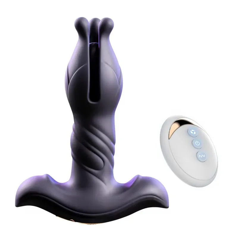 Remote Control Massager Vibrator Sex Toys Anal Plug 9 Tension Shock Flapping Thrusting Vibrating Butt Plug Prostate For Gay Toy