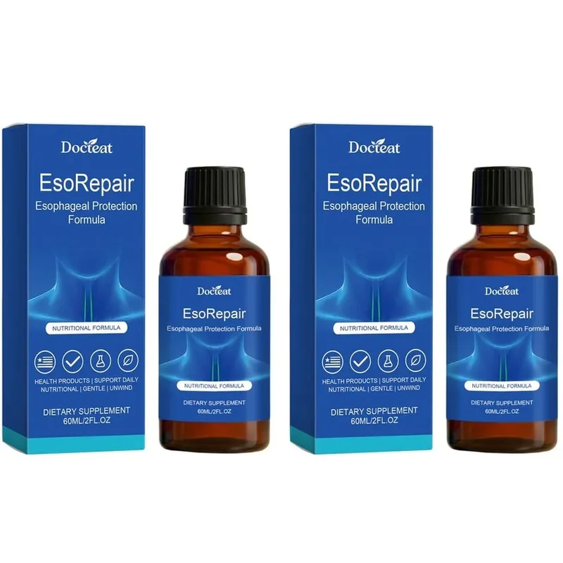 Docteat Esophageal Protection Liquid with Vitamin C Vitamin E Vitamin B6 Aloe Vera Extract Licorice Root Extract Formula 60 ML — image 8