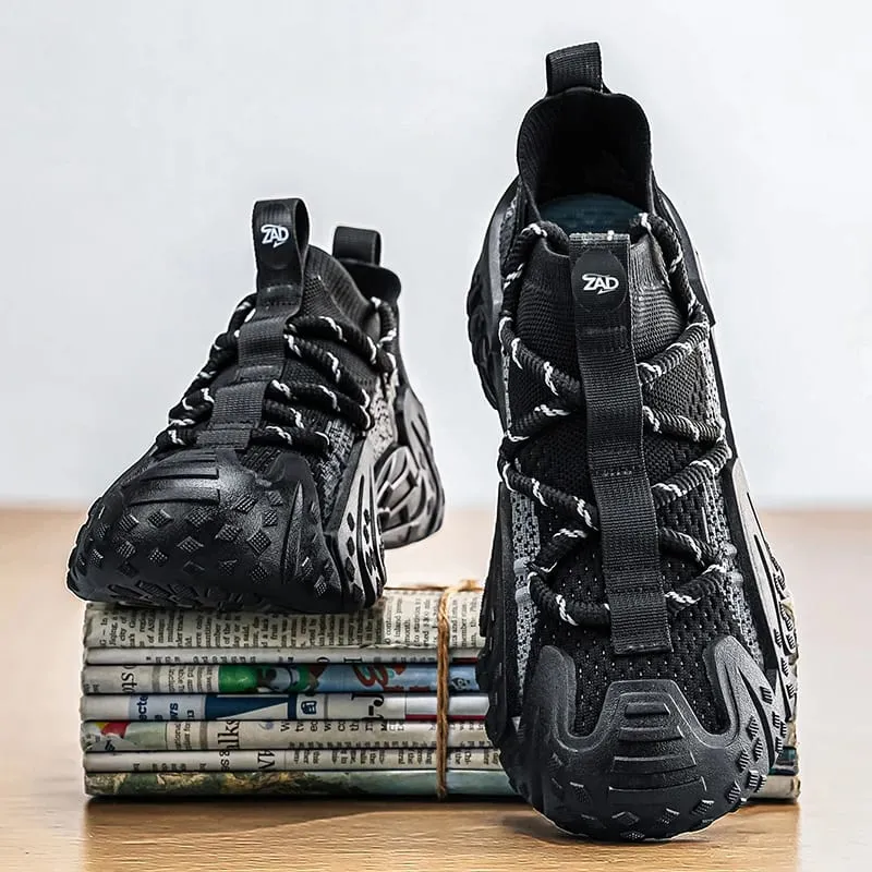 Perforated Vent Mesh Mens Light Summer Sneakers Soft Foam Anti Abrasion Flexible Outsole Outdoor Daily Shoes — image 8