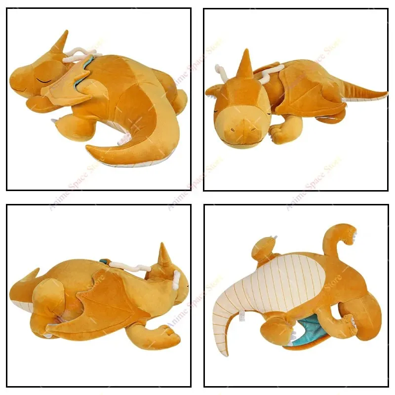 Pokemon Pillow Mega Charizard X Plush Toy Anime Charizard Garchomp Mew Cubone Charmander Sleep Sofa Stuffed Peluche Cushion Doll